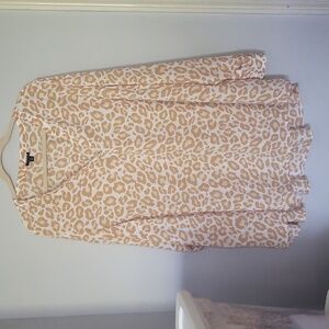 Torrid Leopard Tunic Blouse